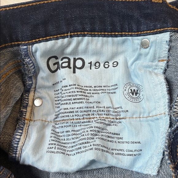 GAP Women's High Rise Jeans - Dark Blue - Picture 8 of 10